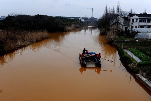 yellow river clean up